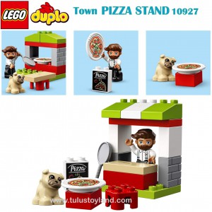 LEGO DUPLO Town Pizza Stand 10927 Toddler Building Bricks Kit 18pcs New 2020 