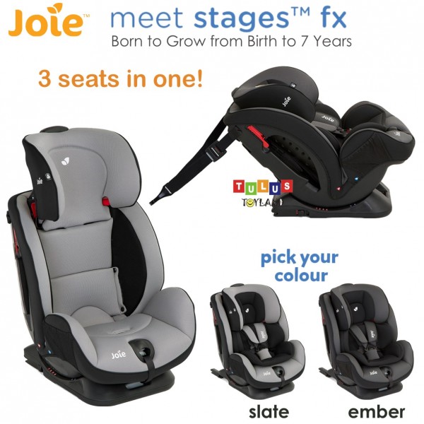 vrijgesteld Besnoeiing Duplicaat Joie Meet Stages FX | Infant to Junior Car Seat | ISOFIX ISOSAFE