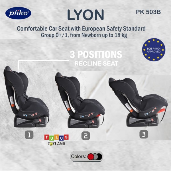 car seat pliko