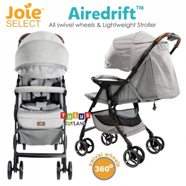 Joie: Spin 360™ Car Seat (Earl Grey) + Pact™ Lite Stroller (Gray