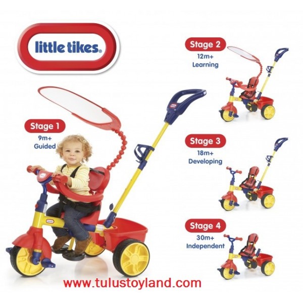 little tikes bike stroller