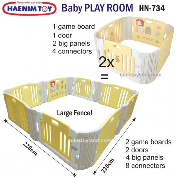 Haenim Baby Play Room HNP 734 | Pagar Bayi Mandi Bola