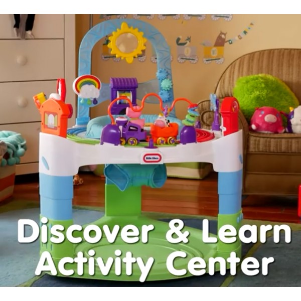 Little Tikes Discover & Learn Activity Center | Baby Exersaucer