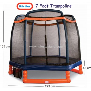 little tikes 7 foot trampoline