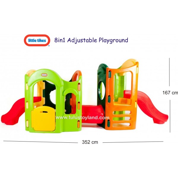 Little Tikes – 8 in 1 Adjustable Playground