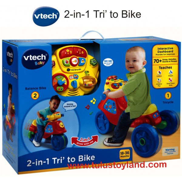 vtech bike for toddlers