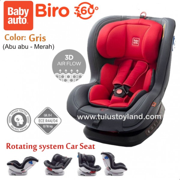 Ik wil niet Vooruit Doorlaatbaarheid BabyAuto BIRO 360 Rotation Car Seat | Swivel Car seat | Spin Car Seat