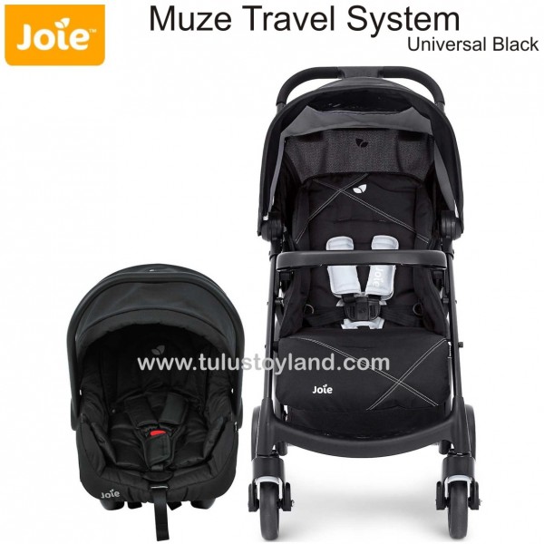 Joie Muze Travel System in Coal