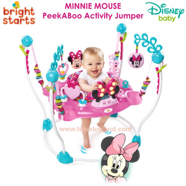 minnie mouse exersaucer