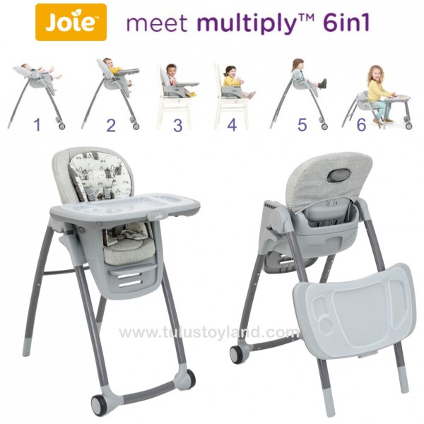 Joie – Multiply 6in1 High Chair | Kursi Makan Anak | Kursi Bayi