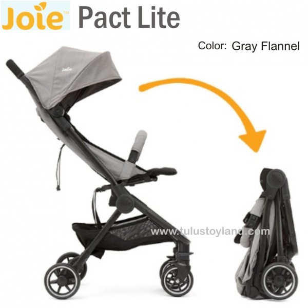 joie pact lite gray flannel