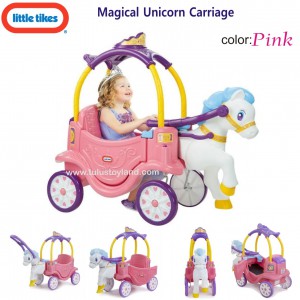 unicorn carriage little tikes