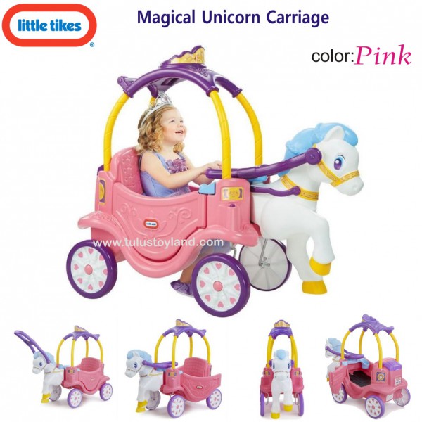 unicorn and carriage toy