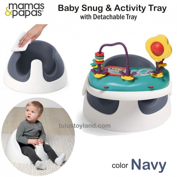 baby snug seat with play tray