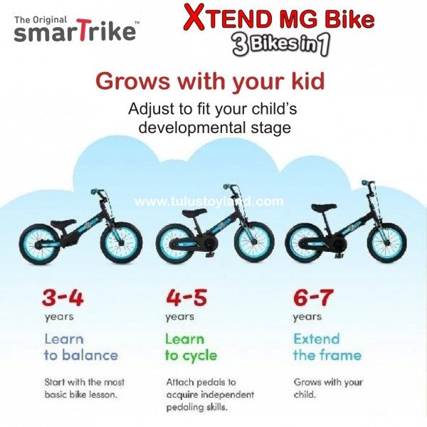 smart trike balance bike 3 in 1
