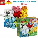 LEGO - DUPLO Classic Heart Box 10909 (80 Pieces)