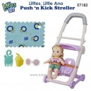 Baby Alive - Littles Push ‘n Kick Stroller, Little Ana E7182