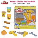 Play Doh - Toolin' Around Toy Tools Set for Kids with 3 Non-Toxic Colors
