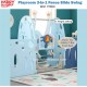 Happy Play – Playroom 3-in-1 Fence Slide Swing WM 19004