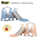 Bingo – CLOWN 3 in 1 Slide & Swing Basketball