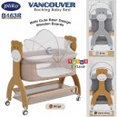 Pliko -  Vancouver Rocking Baby Bed with Music & Light