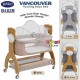 Pliko -  Vancouver Rocking Baby Bed with Music & Light