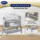 Pliko -  Vancouver Rocking Baby Bed with Music & Light