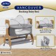 Pliko -  Vancouver Rocking Baby Bed with Music & Light