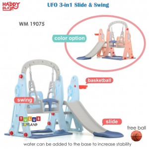 Happy Play – UFO Silde & Swing Basketball WM 19075