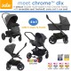 Joie - Meet 4 in 1 Chrome Dlx with Carry Cot & Gemm Car Seat