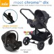 Joie - Meet 4 in 1 Chrome Dlx with Carry Cot & Gemm Car Seat