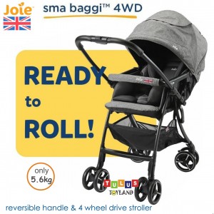 Joie – Sma Baggi 4WD Stroller Chromium