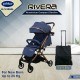 Pliko – RIVERA 598AL Rose Gold Frame Stroller