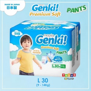 Nepia GENKI – Premium Soft Pants Size L30