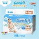 Nepia GENKI – Premium Soft TAPE Size NB