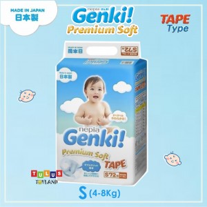 Nepia GENKI – Premium Soft TAPE Size S72