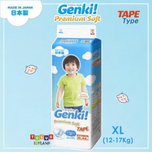 Nepia GENKI – Premium Soft TAPE Size XL44