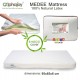 Alphajoy – MEDEE Bamboo Baby Mattress 100% Natural Latex 95 x 65 x 6 