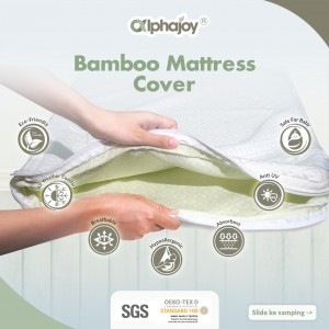 Alphajoy - MEDEE Bamboo Jacquard Mattress Cover