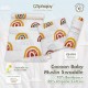 Alphajoy - Cocoon Baby Muslin Swaddle Bamboo Organic Cotton Bedong Corak