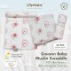 Alphajoy - Cocoon Baby Muslin Swaddle Bamboo Organic Cotton Bedong Corak