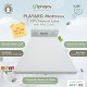 Alphajoy - PLAYARD Mattress 150x100x6 cm 100% Natural Latex with Mild Cover