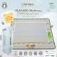 Alphajoy - PLAYARD Mattress 150x100x6 cm 100% Natural Latex with Mild Cover