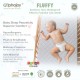 Alphajoy - FLUFFY Bamboo Terry Waterproof Fitted & Padded Crib Sheet