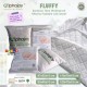 Alphajoy - FLUFFY Bamboo Terry Waterproof Fitted & Padded Crib Sheet