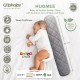 Alphajoy - HUGMEE Baby to Toddler Bolster 100% Natural Latex Waterproof