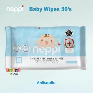 Neppi - Antiseptic Baby Wipes 50s (1-pk)