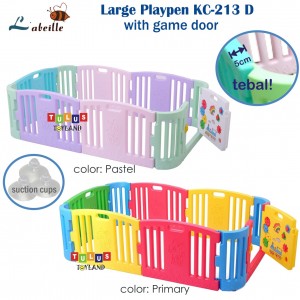 Labeille – Large Playpen KC-213 D with Door