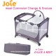 Joie - Commuter Change & Snooze Travel Cot Khloe & Bert