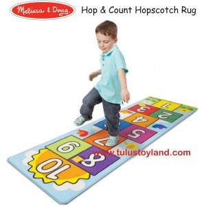 Melissa & Doug - Hop and Count Hopscotch Rug